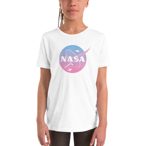 Open image in slideshow, NASA Girl Short Sleeve T-Shirt
